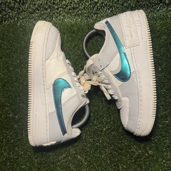 Size 7 - Nike Air Force 1 Shadow Bright Spruce W - Picture 2 of 7